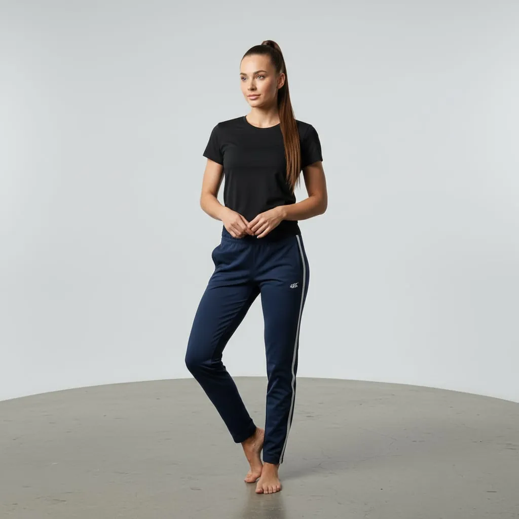 Woman portrait before AI virtual try-on athletic wear sporty style transformation